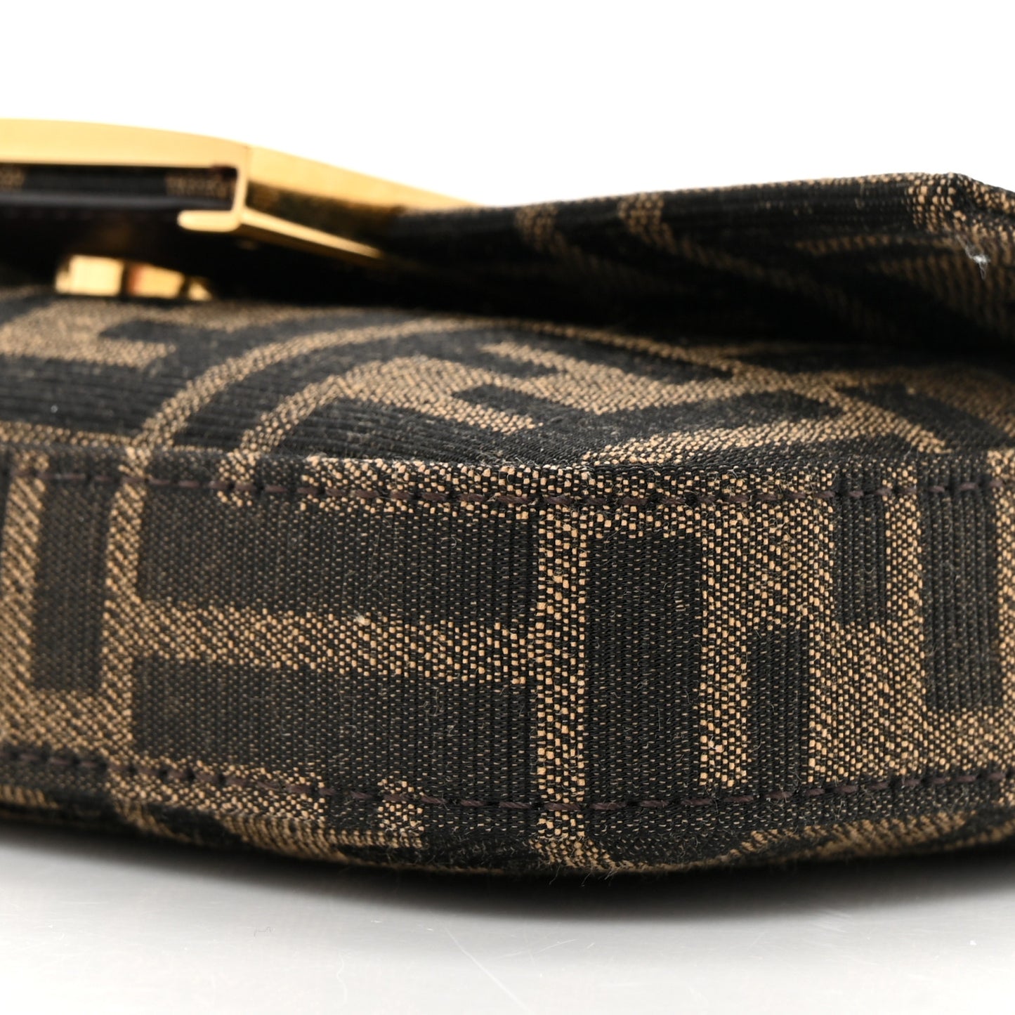 Fabric Jacquard FF 1974 Phone Baguette Tobacco Moro