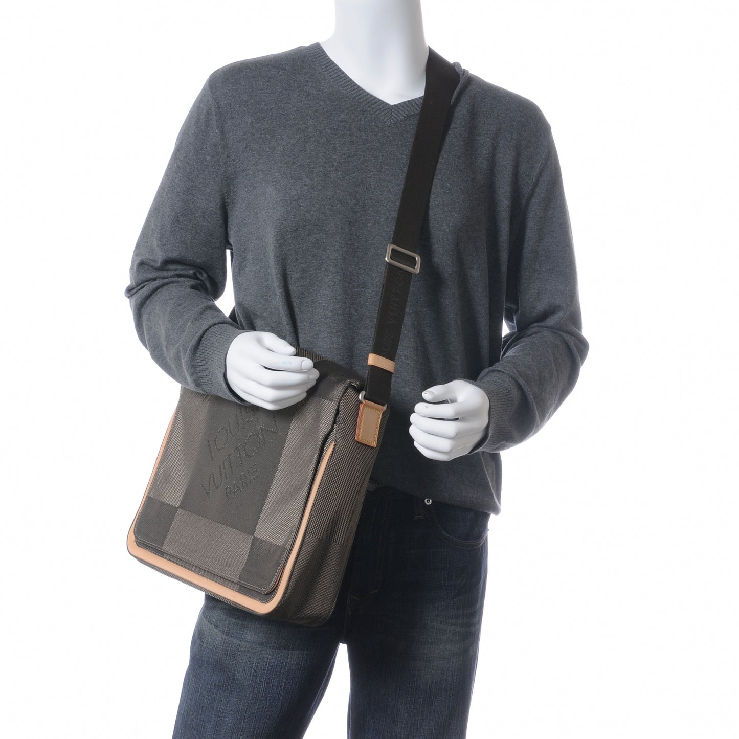 Damier Geant Messenger Bag Terre