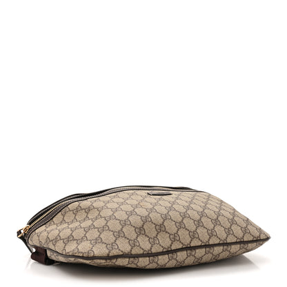 Gucci GG Supreme Monogram Belt Bag Dark Brown 4 of 11