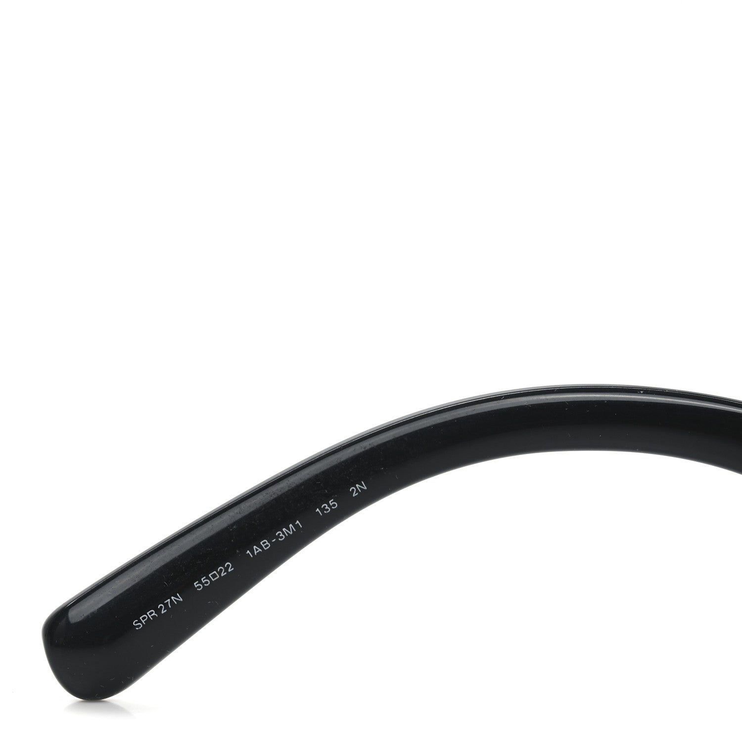 Prada Baroque Sunglasses SPR 27N Black 6 of 7