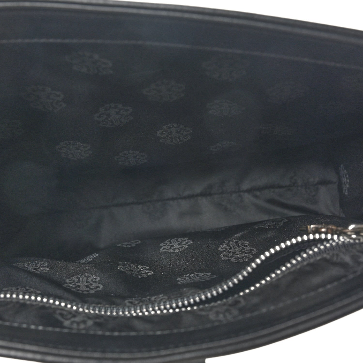 Chrome Hearts Grained Calfskin Cross Clutch Black 4 of 8
