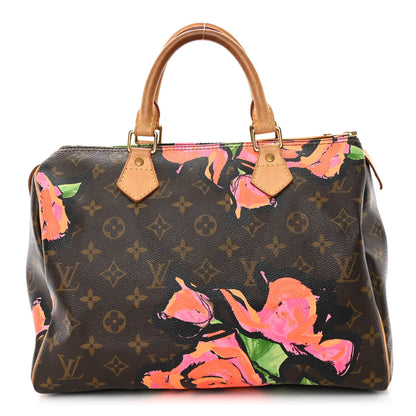 Louis Vuitton Monogram Roses Speedy 30 1 of 11