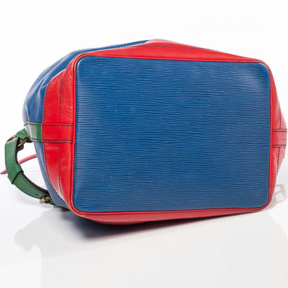Louis Vuitton Epi Tri-Color Noe Red Blue Green 4 of 8