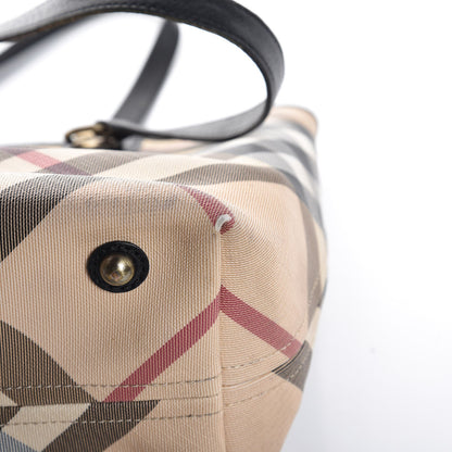 Burberry Nova Check Tote Black 12 of 12