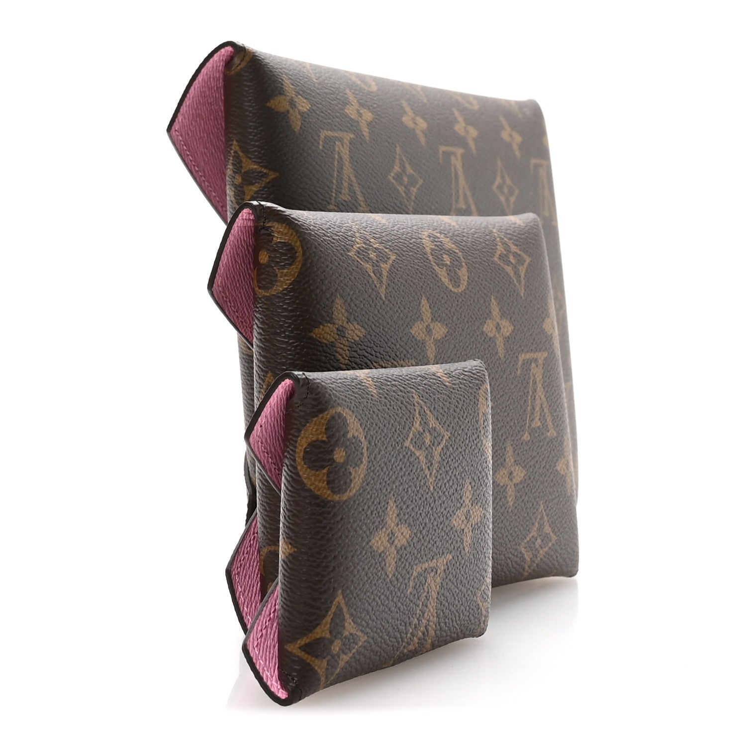 Louis Vuitton Monogram 2023 Christmas Animation Kirigami Pochette Set 3 of 8