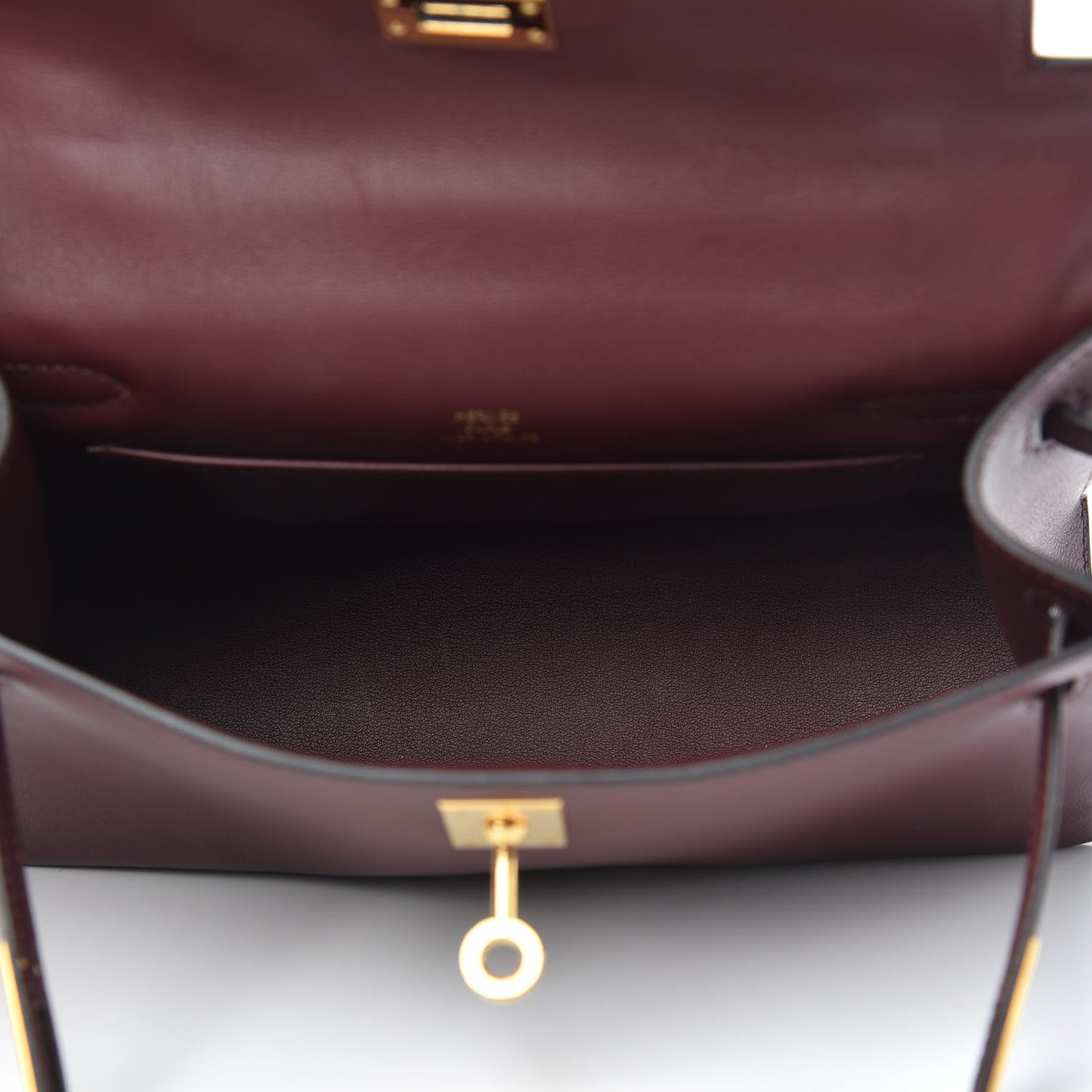 Swift Kelly Pochette Clutch Bordeaux