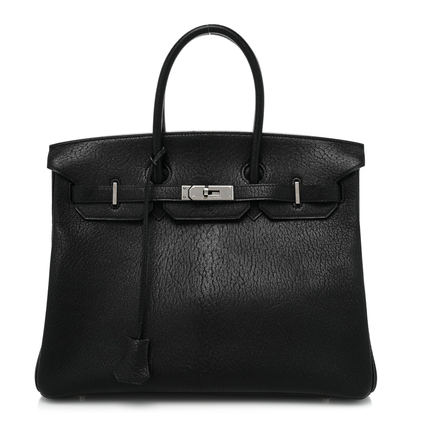 Chevre De Coromandel Birkin 35 Black