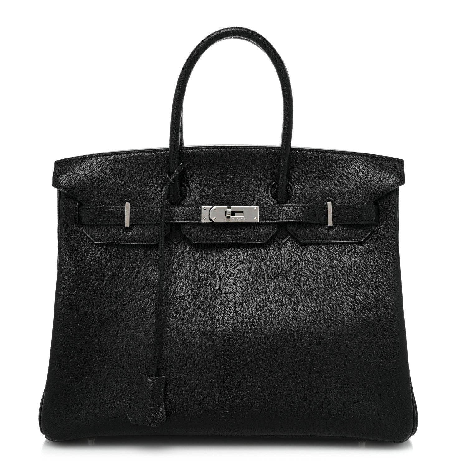 Hermes Chevre De Coromandel Birkin 35 Black 1 of 15