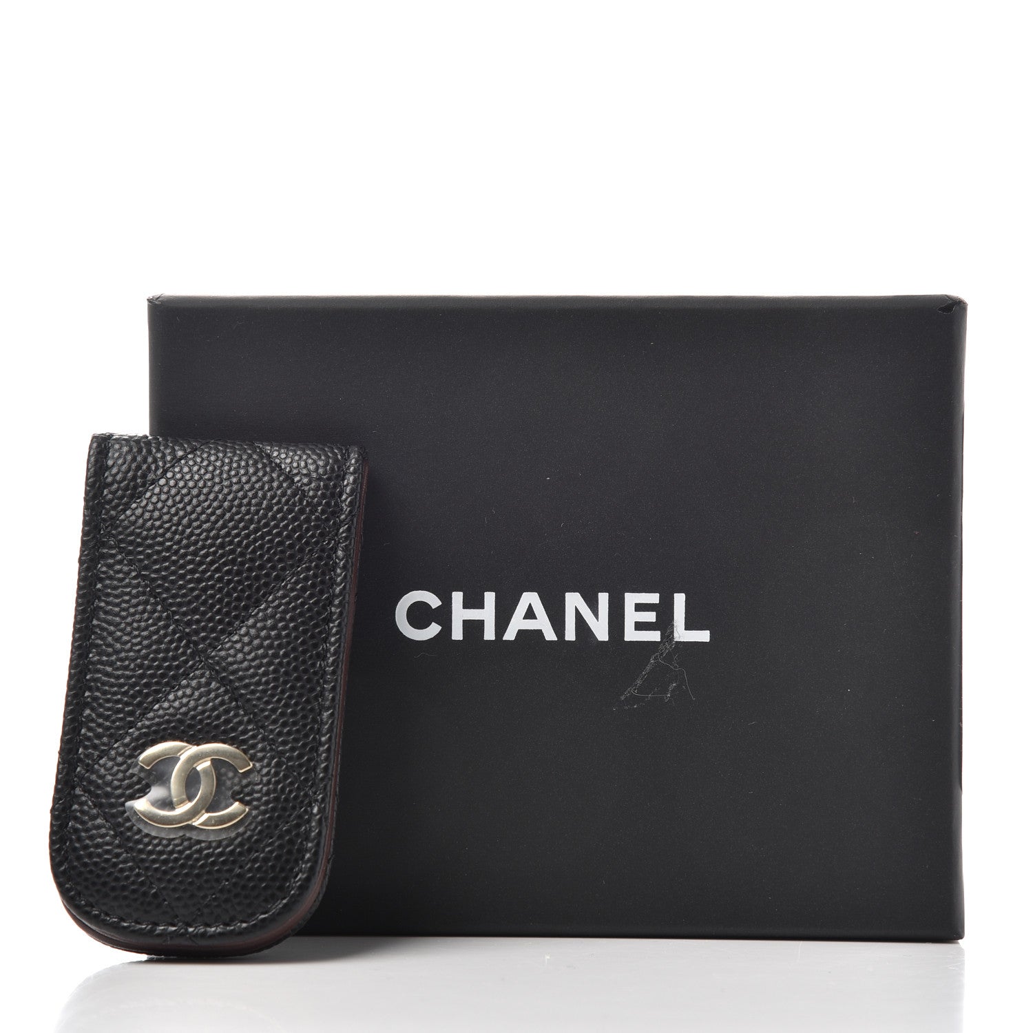 Chanel Caviar Quilted Money Clip Black 6 of 6