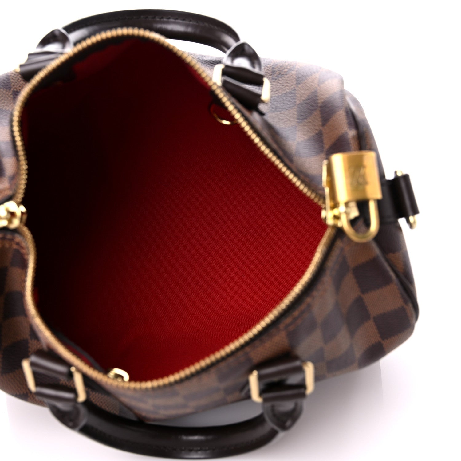 Louis Vuitton Damier Ebene Speedy Bandouliere 25 5 of 17