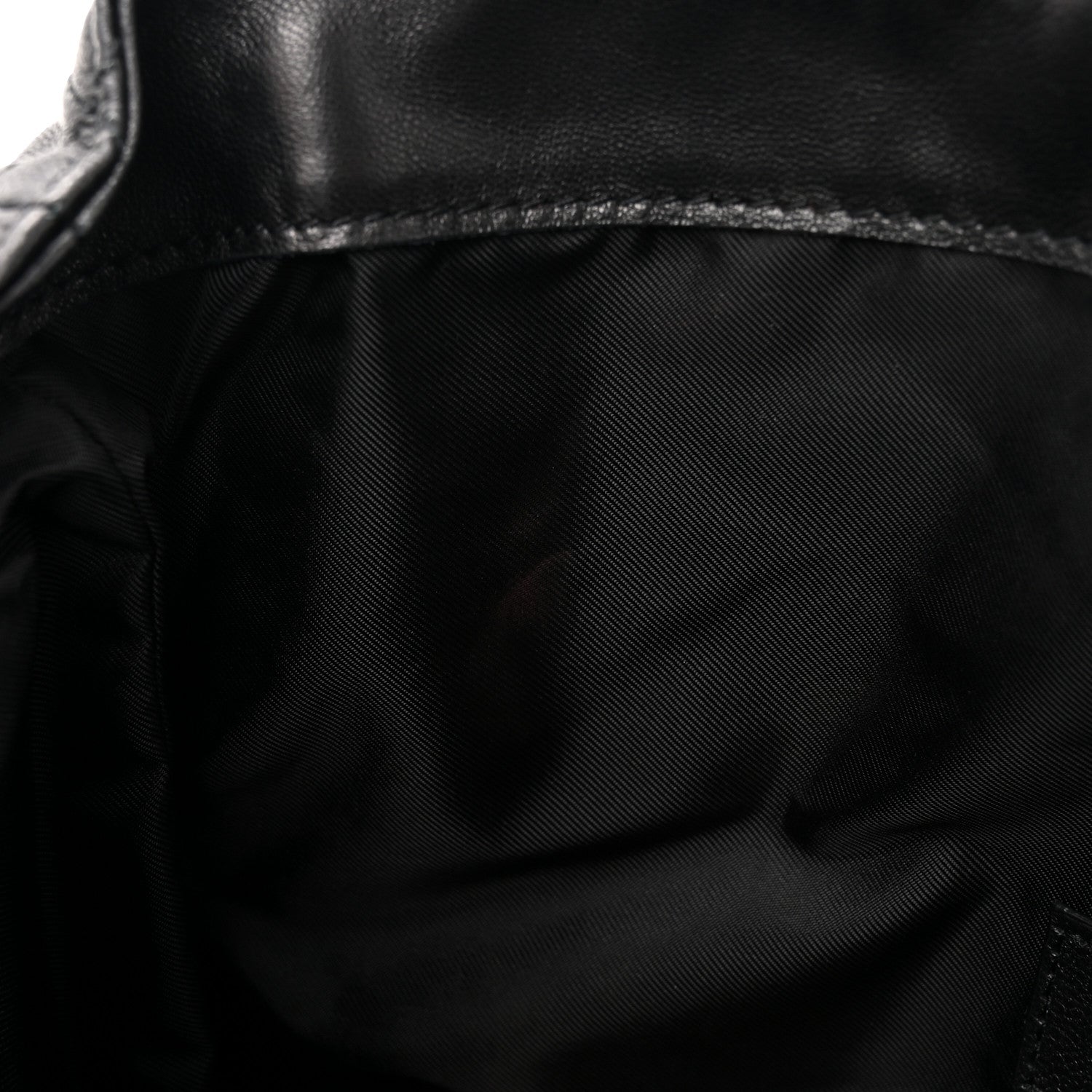 Saint Laurent Lambskin Quilted Gaby Cosmetic Pouch Black 9 of 11