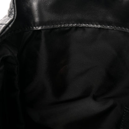 Saint Laurent Lambskin Quilted Gaby Cosmetic Pouch Black 9 of 11