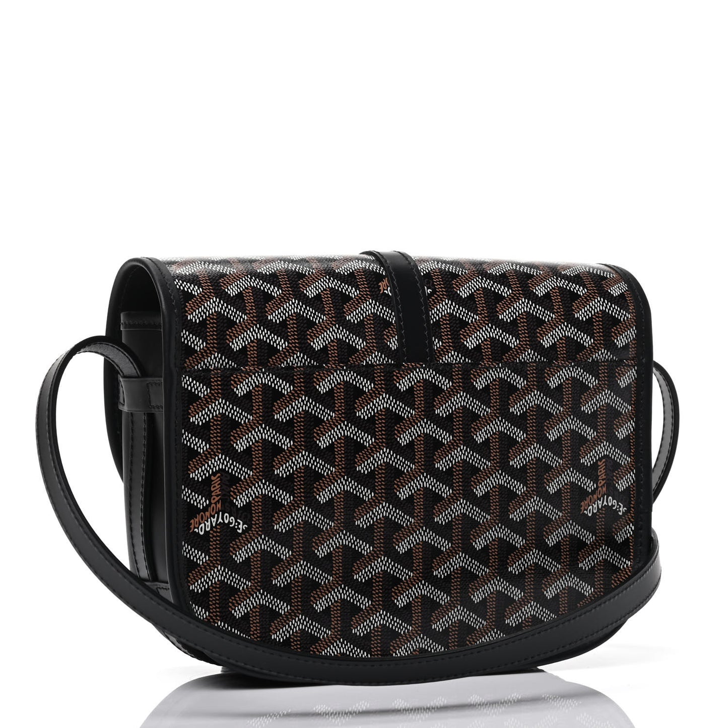 Goyardine Belvedere II PM Messenger Bag Black