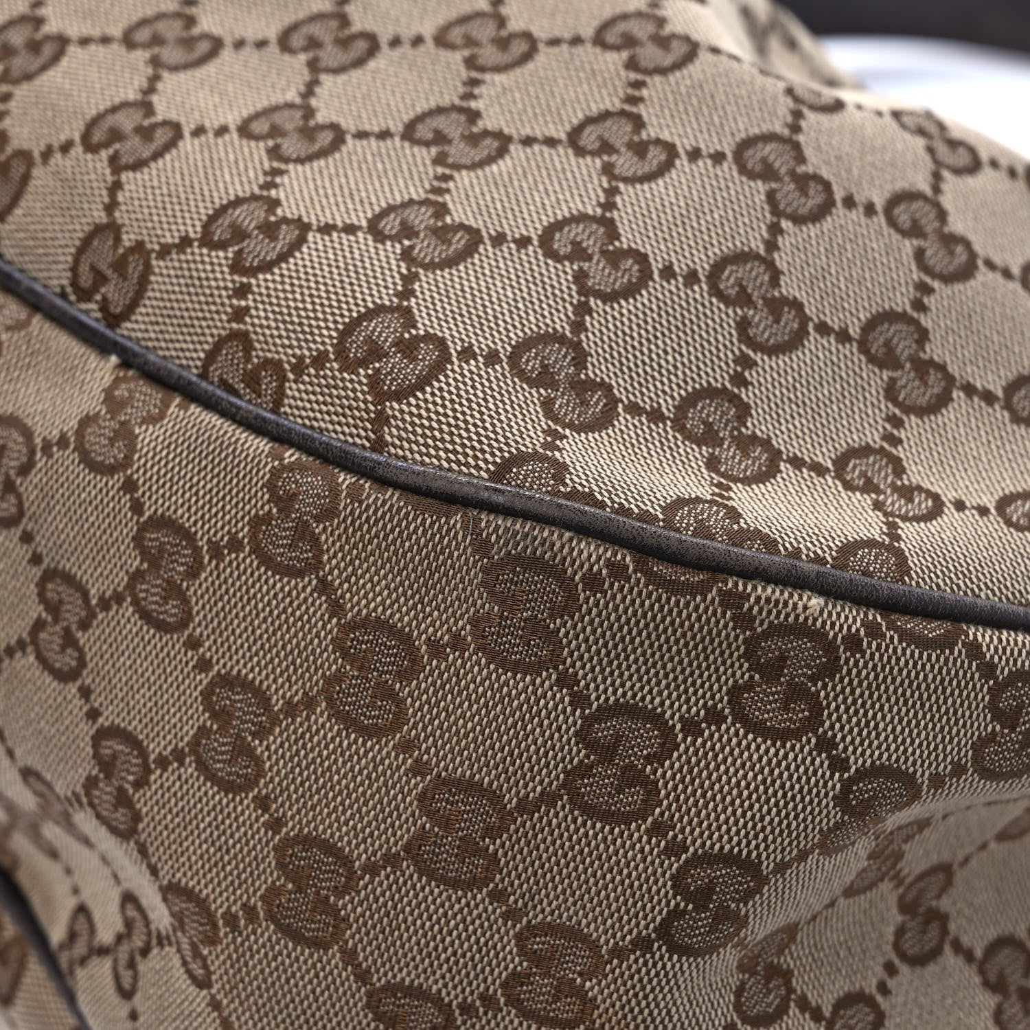 Gucci Monogram Medium Sukey Hobo Dark Brown 11 of 13