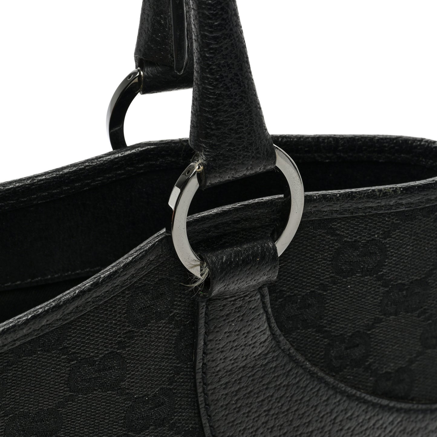 Monogram Shoulder Bag Black