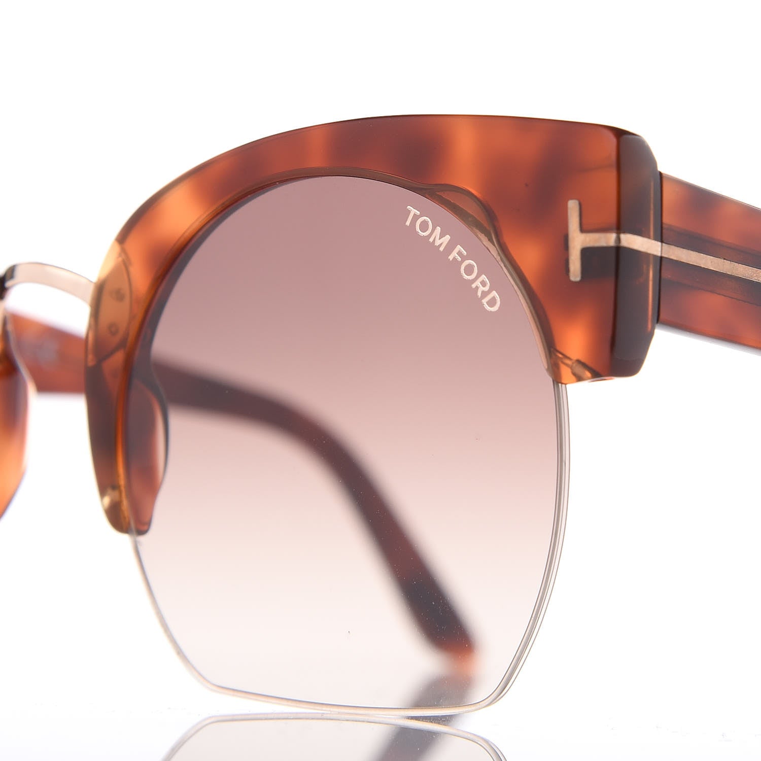 Tom Ford Savannah Sunglasses TF552 Tortoise 5 of 8