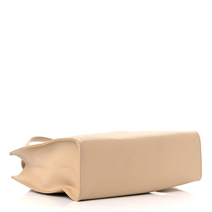 Telfar Vegan Leather Medium Shopping Bag Cream 4 of 8