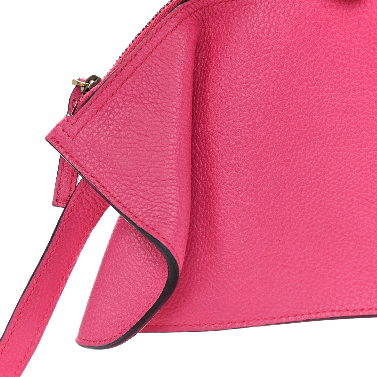 Gucci Grained Calfskin Logo Drawstring Backpack Box Pink Green Black 11 of 11