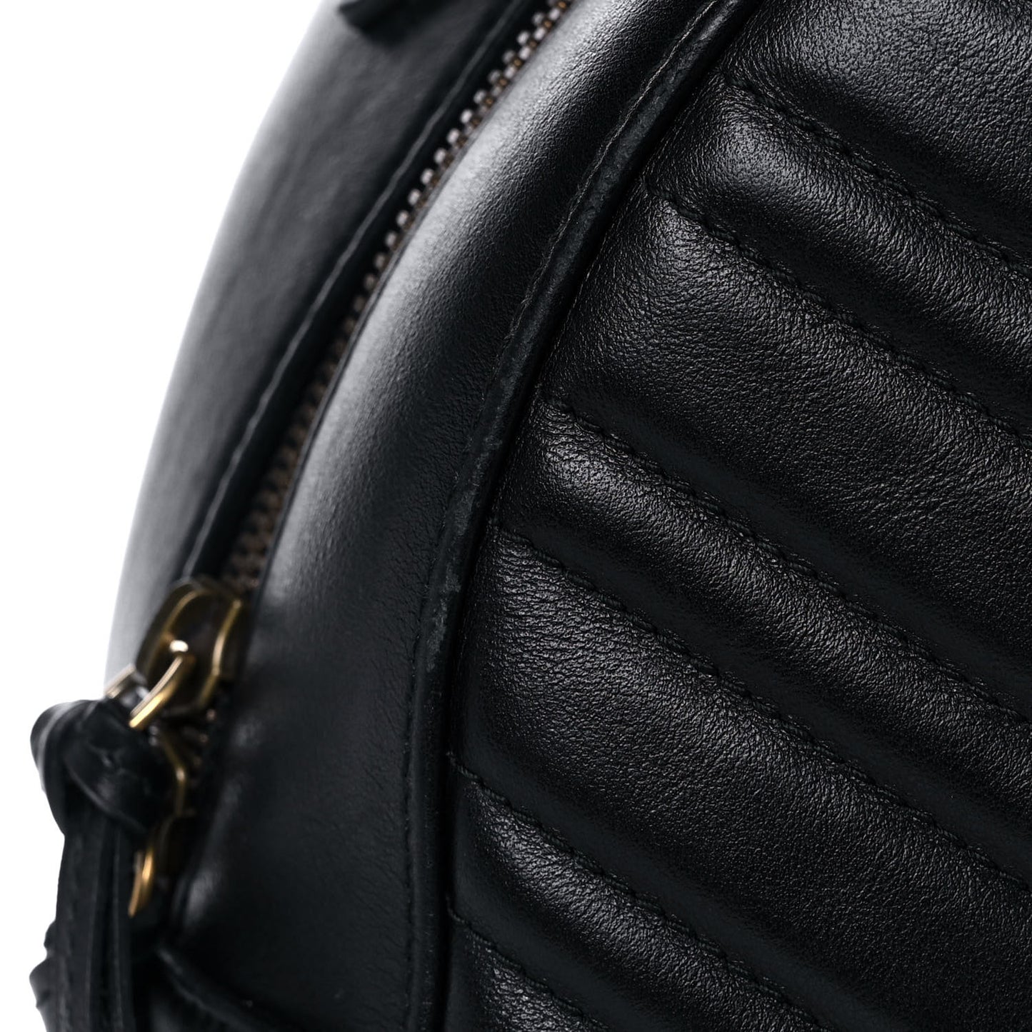 Calfskin Matelasse GG Marmont Backpack Black