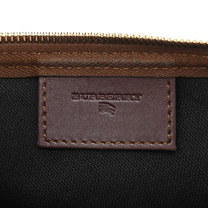 Burberry Haymarket Check Pochette Tan 6 of 12