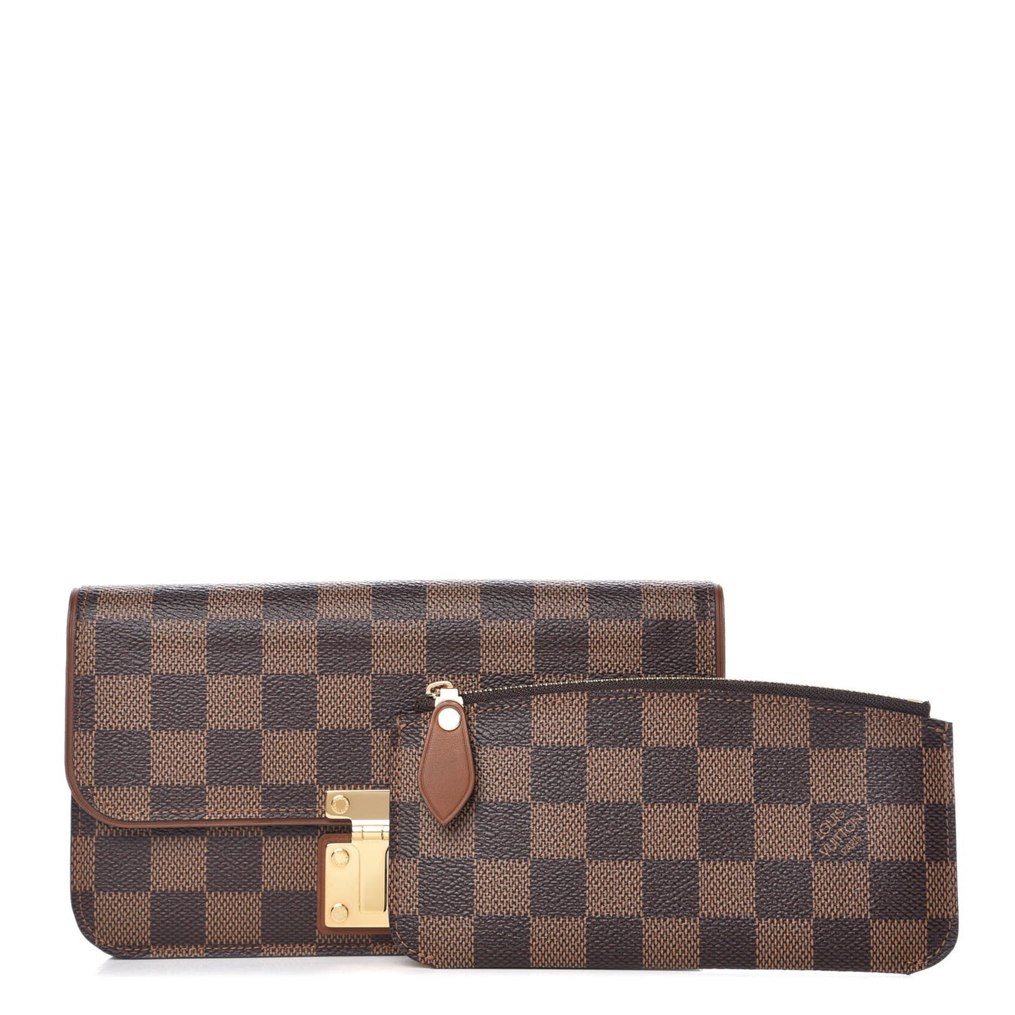 Damier Ebene Ascot Wallet
