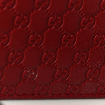 Gucci Microguccissima Crossbody Wallet Red 10 of 16