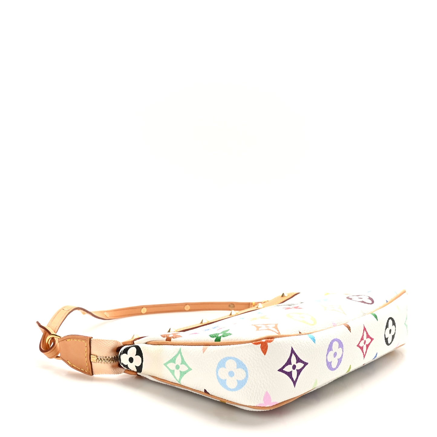 Monogram Multicolor Pochette Accessories White
