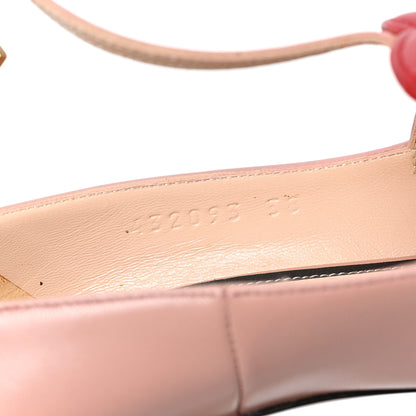 Gucci Malaga Kid Heart Pumps 38 Pink 8 of 10