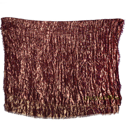 Louis Vuitton Cashmere Silk Leopard Disco Etole Stole Prune 3 of 8