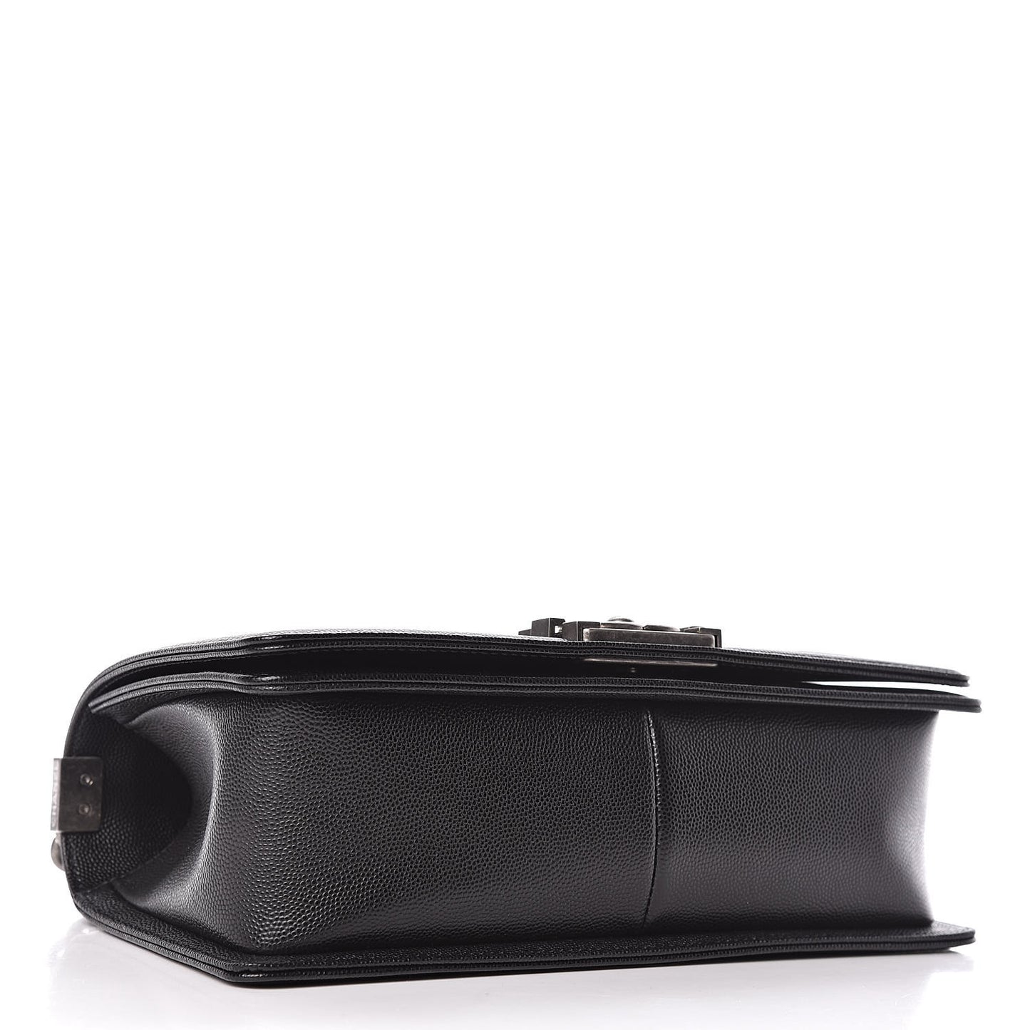 Caviar Quilted Medium Boy Flap Black