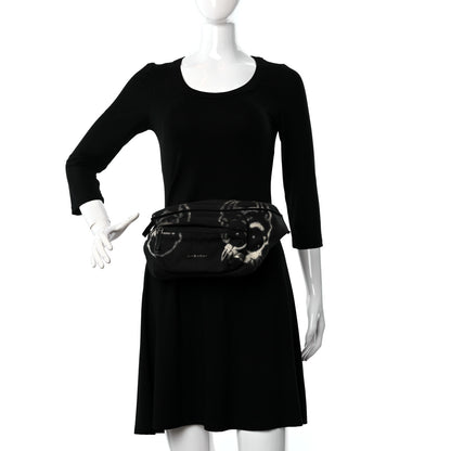 Givenchy X CHITO Nylon Graffiti Effect Essential U 4G Belt Bag Black 2 of 11