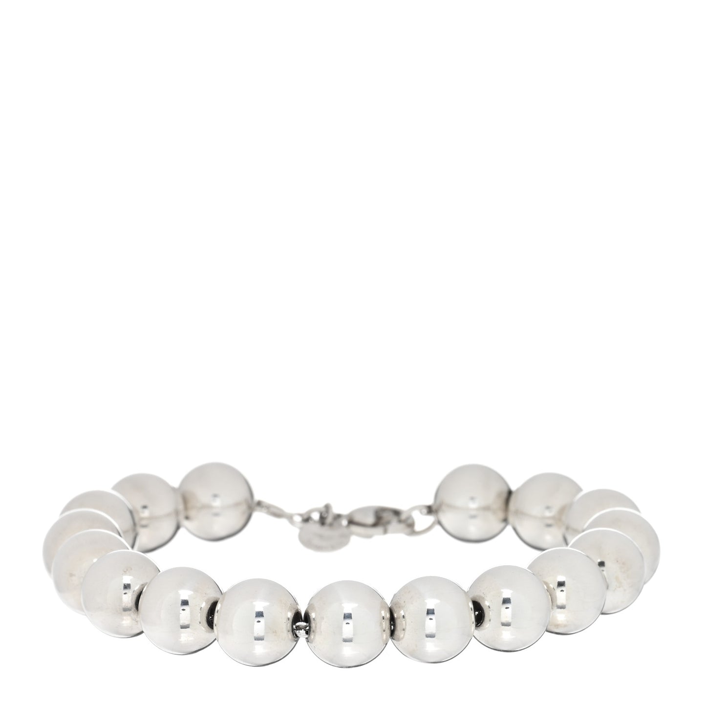 Sterling Silver 10mm Hardwear Ball Bracelet