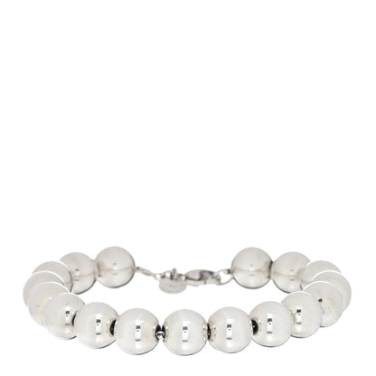 Tiffany Sterling Silver 10mm Hardwear Ball Bracelet 1 of 3
