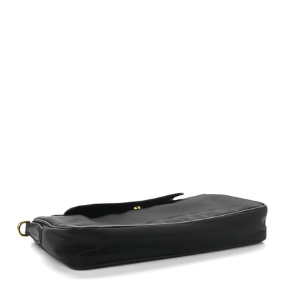 Prada Tessuto Nylon Saffiano Crossbody Bag Black 4 of 9