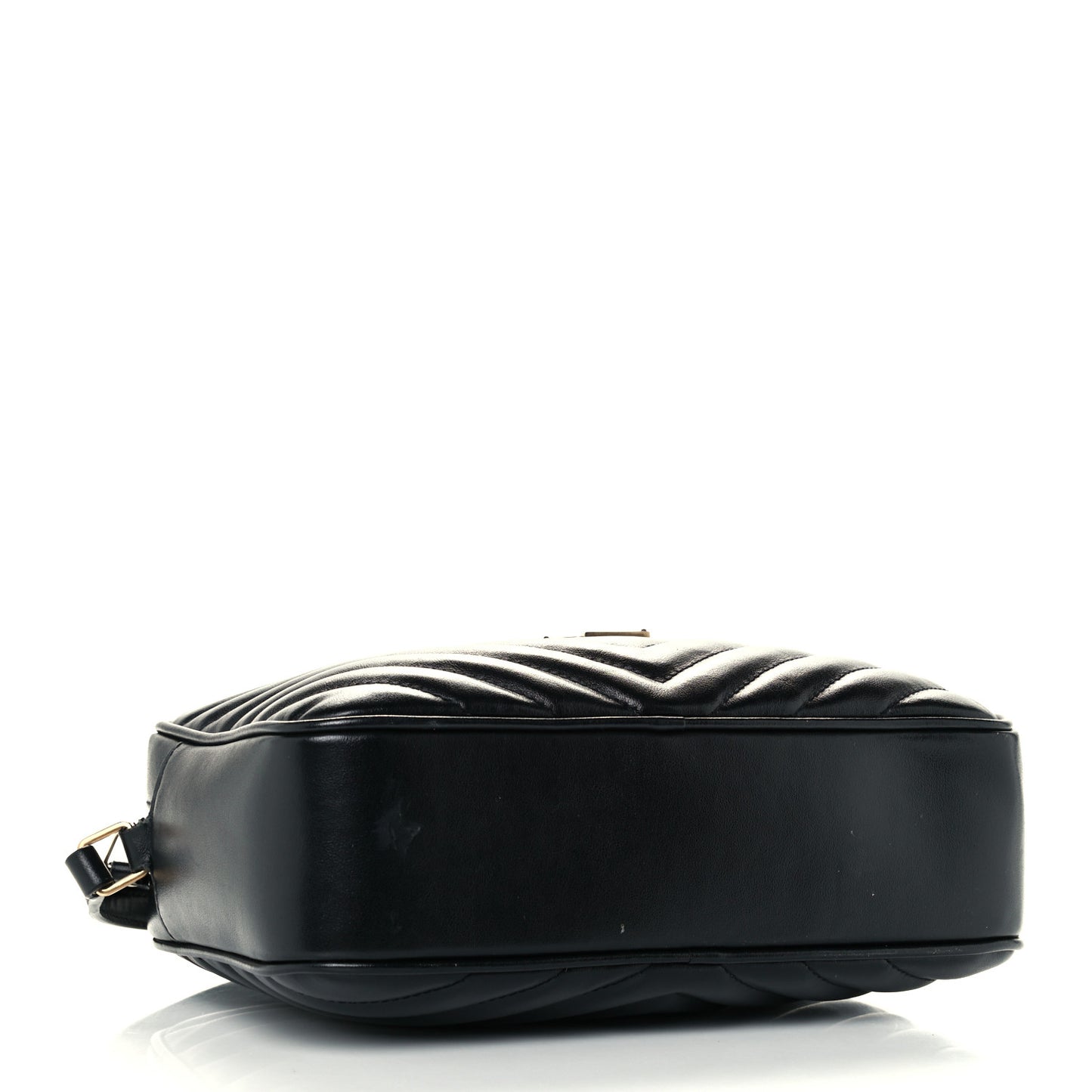 Calfskin Matelasse Monogram Lou Camera Bag Black