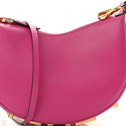 Fendi Vitello Grace Matte Mini Fendigraphy Hobo Bag Ciclamino Pilar 8 of 10