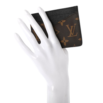 Louis Vuitton Monogram Macassar Neo Porte-Cartes Card Holder 2 of 6