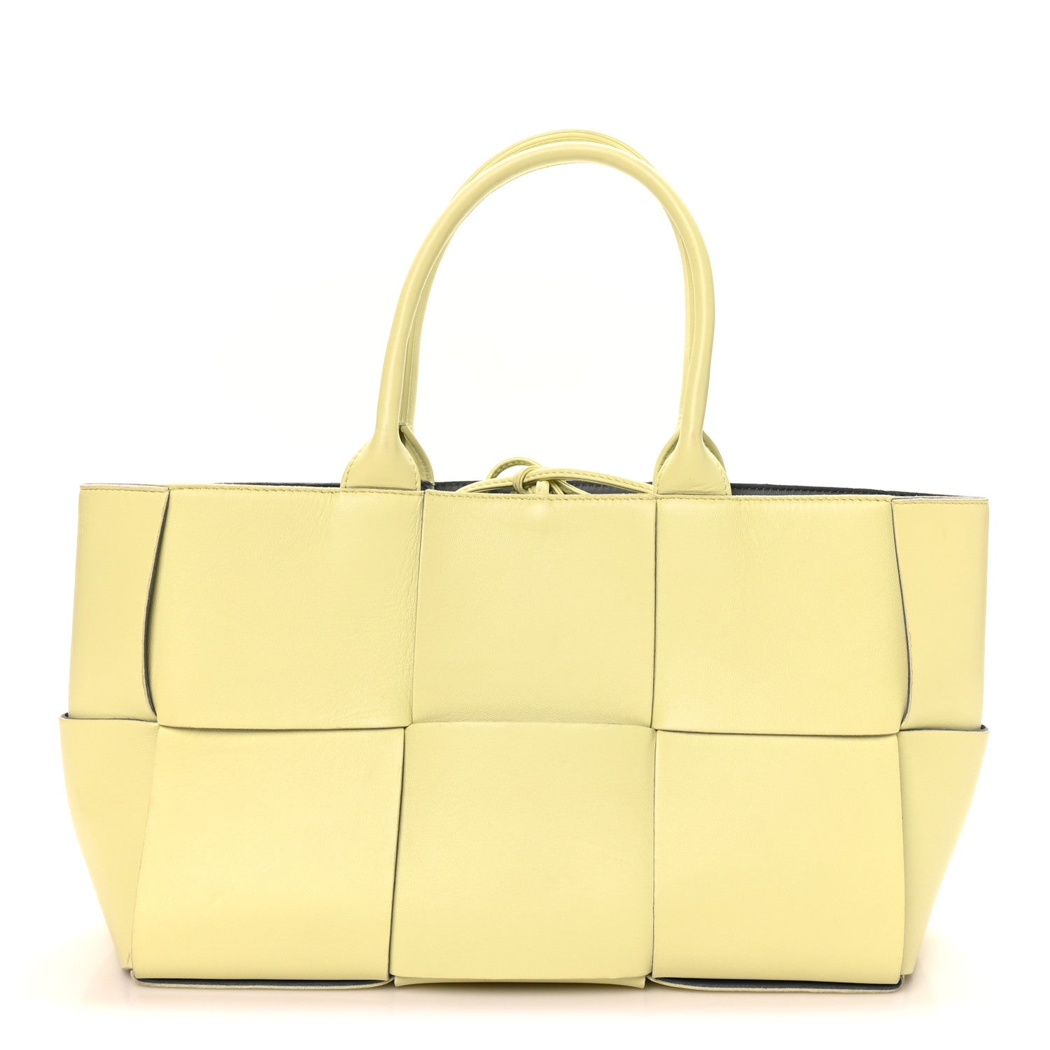 Bottega Veneta Nappa Maxi Intrecciato Small Arco Tote Lemon 1 of 10
