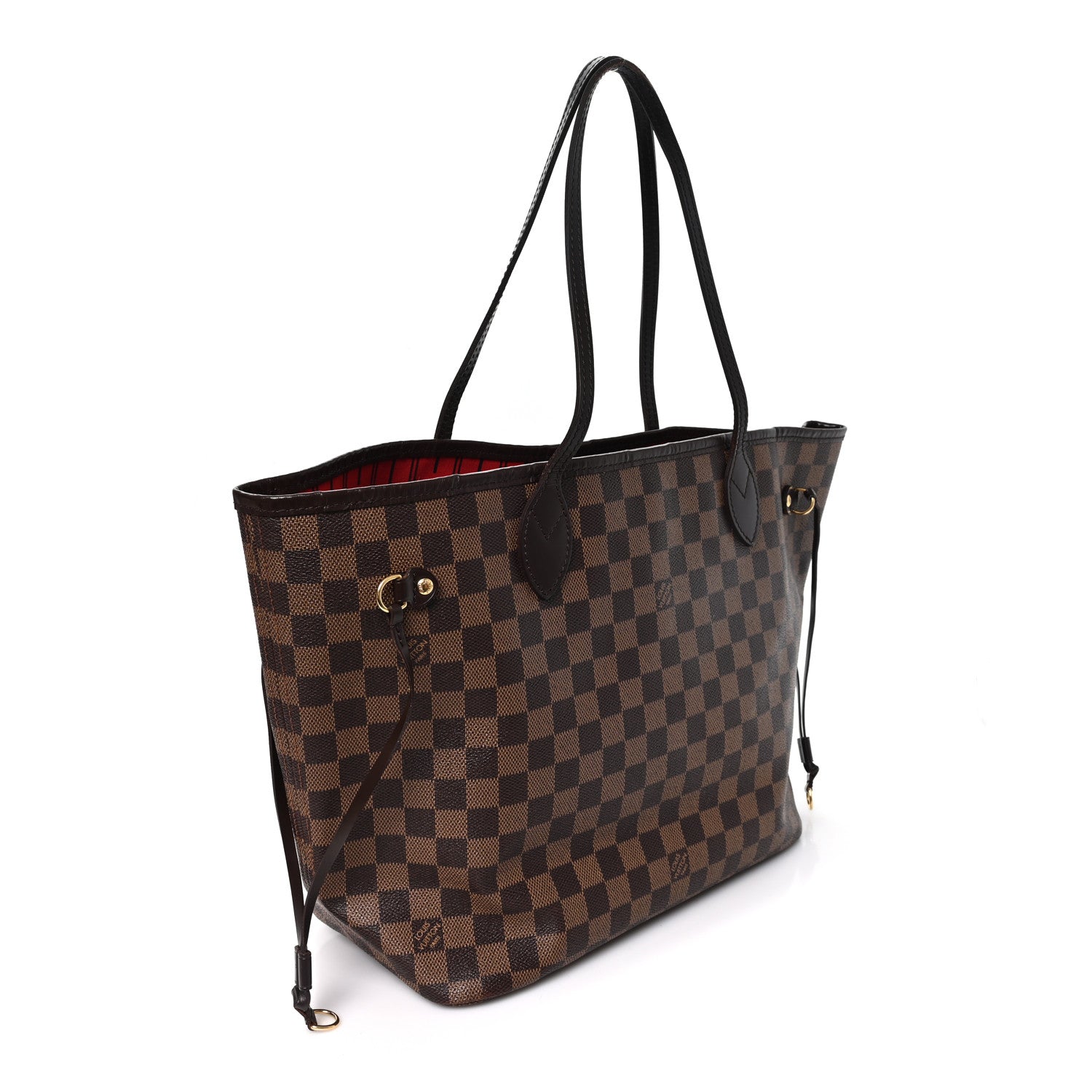 Louis Vuitton Damier Ebene Neverfull MM 3 of 10