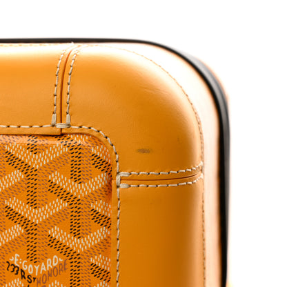 Goyard Goyardine Satolas GM Rolling Suitcase Yellow 11 of 12