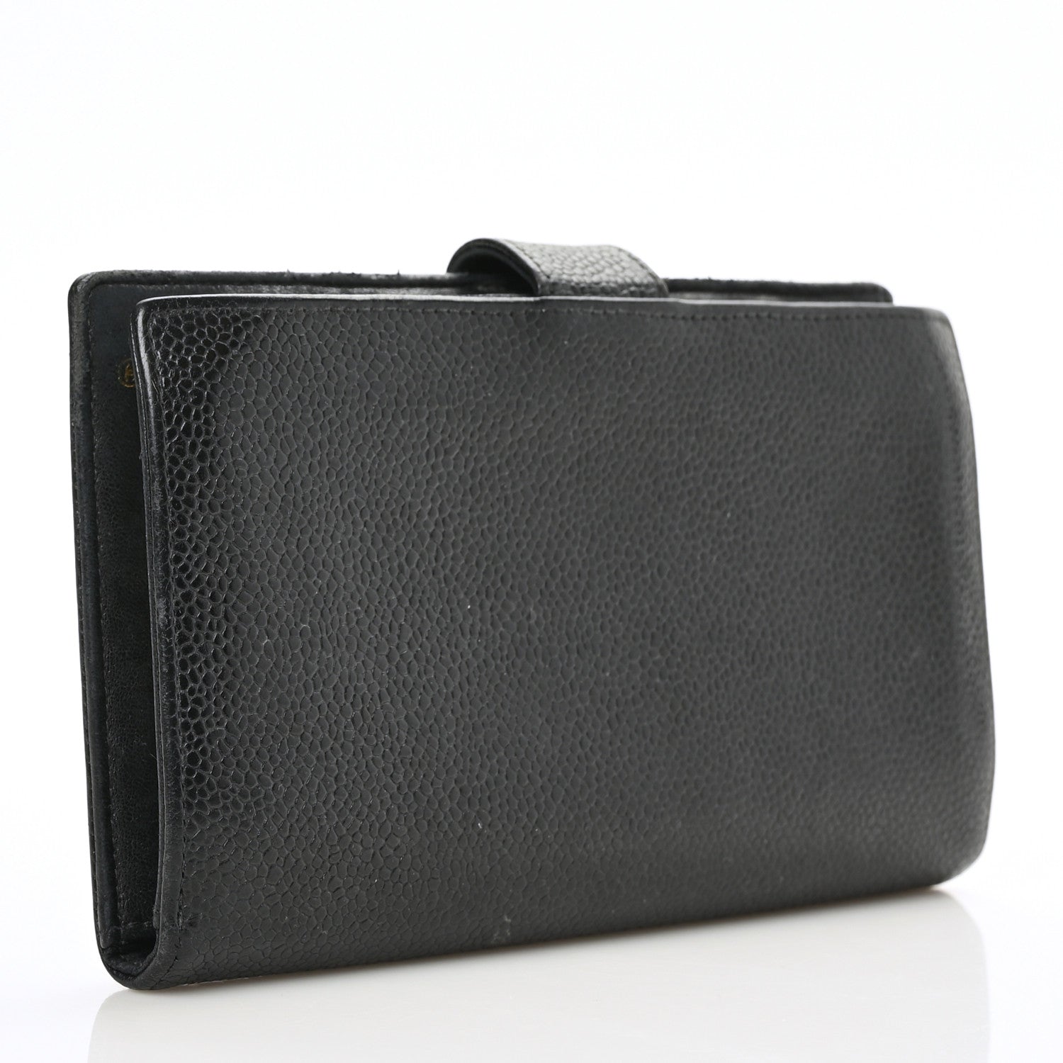 Chanel Caviar Timeless CC French Wallet Black 3 of 8