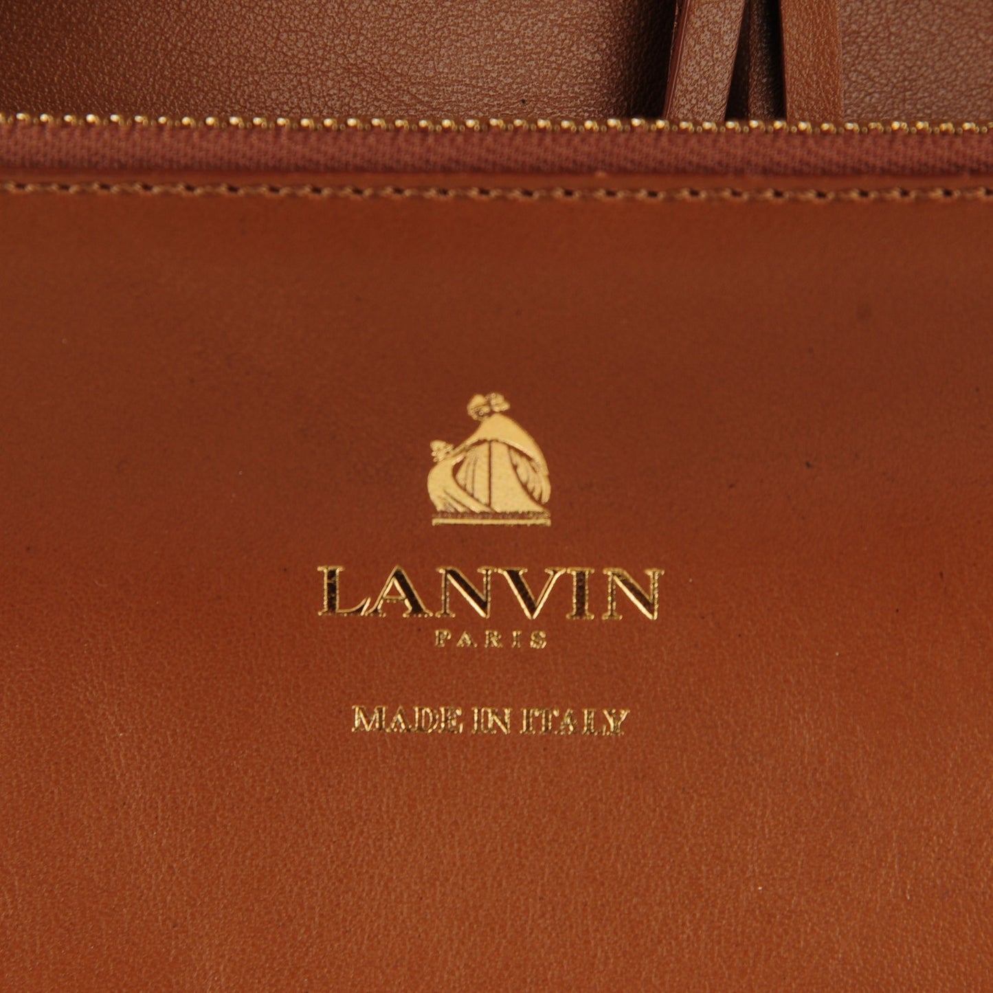 Smooth Calfskin Small Fringe Shopper Tote Hazel