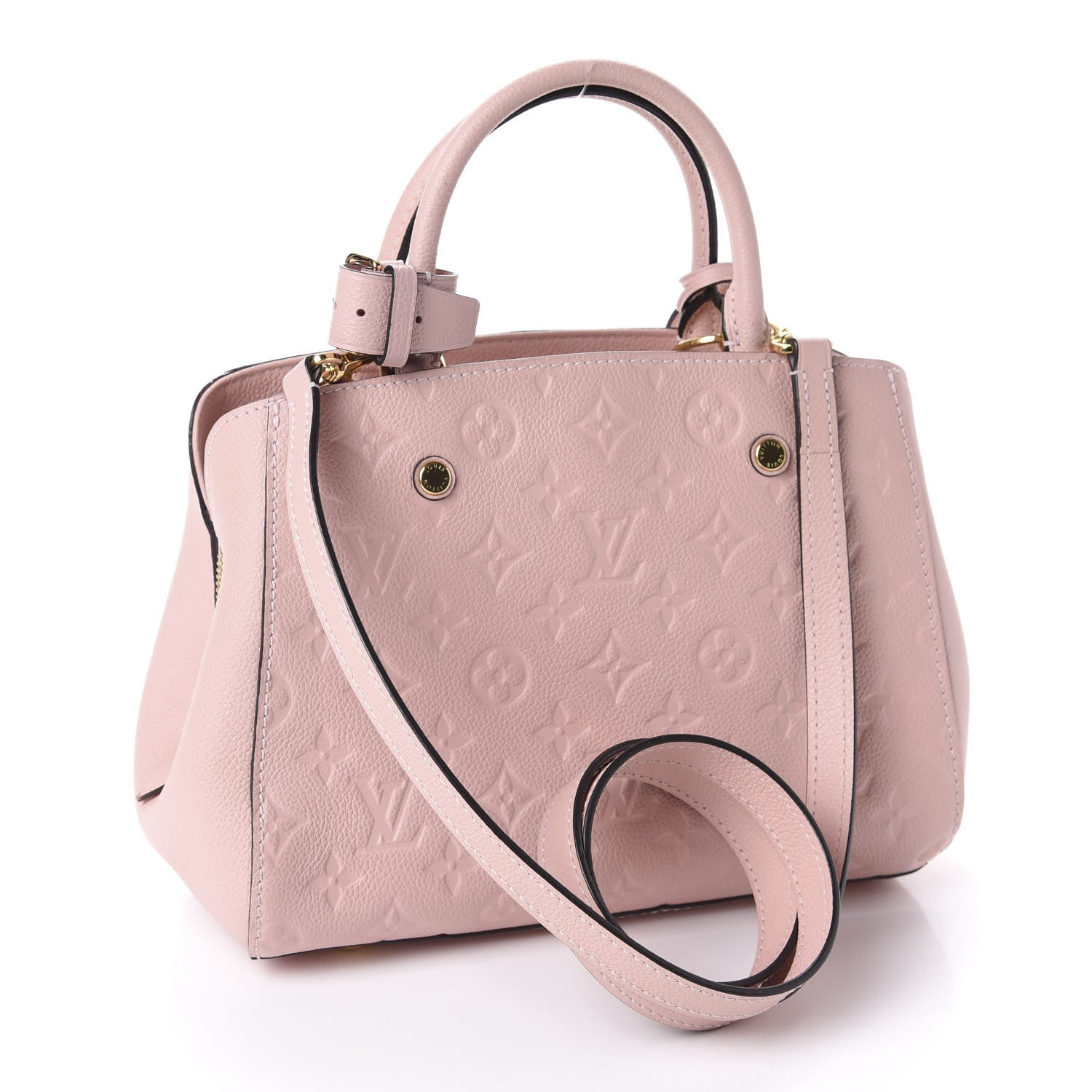 Louis Vuitton Empreinte Montaigne BB Rose Ballerine 3 of 9