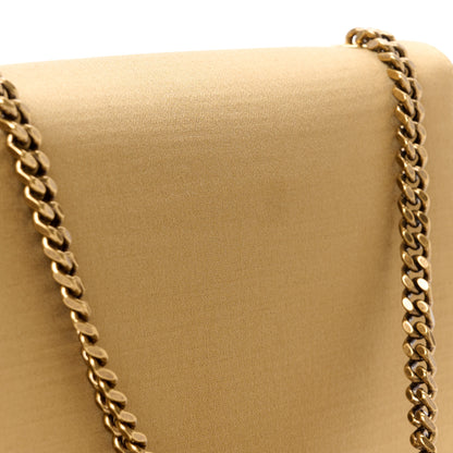 Saint Laurent Satin Small Classic Monogram Kate Tassel Satchel Sahara Beige 12 of 13
