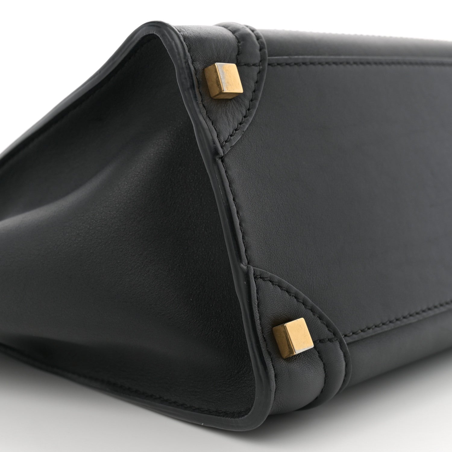 Celine Smooth Calfskin Micro Luggage Black 9 of 13