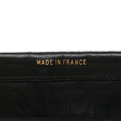 Chanel Caviar Timeless CC Yen Wallet Black 7 of 9