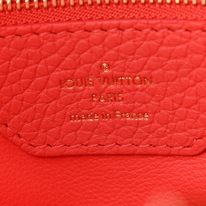 Louis Vuitton Taurillon Capucines Hibiscus Poppy 7 of 13