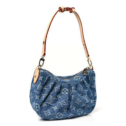 Louis Vuitton Monogram Denim Pochette Valley Blue 3 of 10