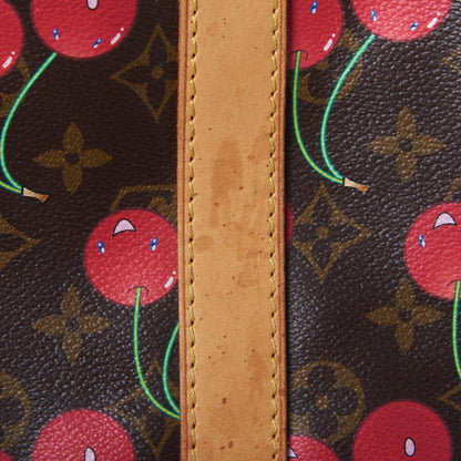 Louis Vuitton Monogram Cerises Keepall 45 11 of 12