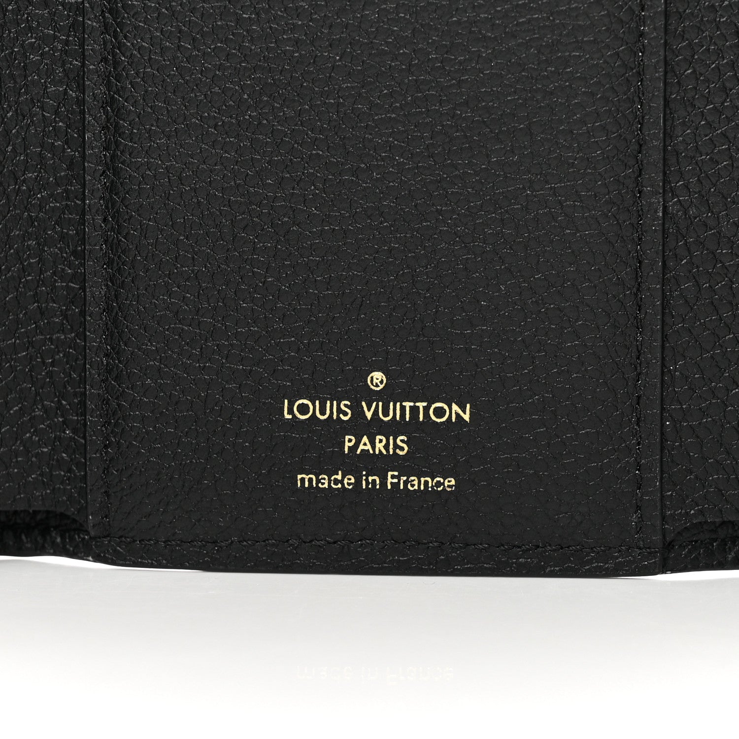 Louis Vuitton Empreinte Monogram Giant Victorine Wallet Black Beige 6 of 6